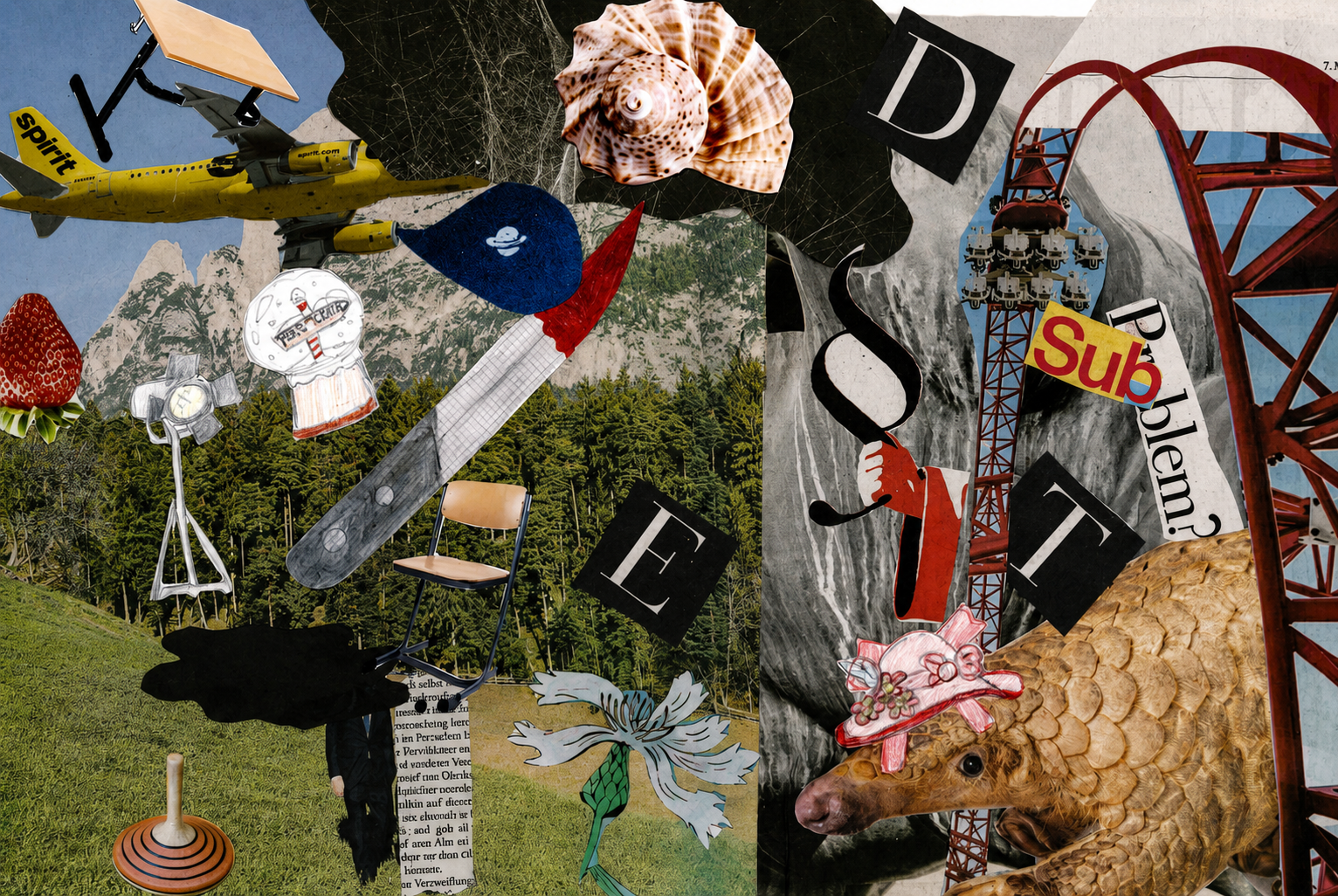 Collage interactif